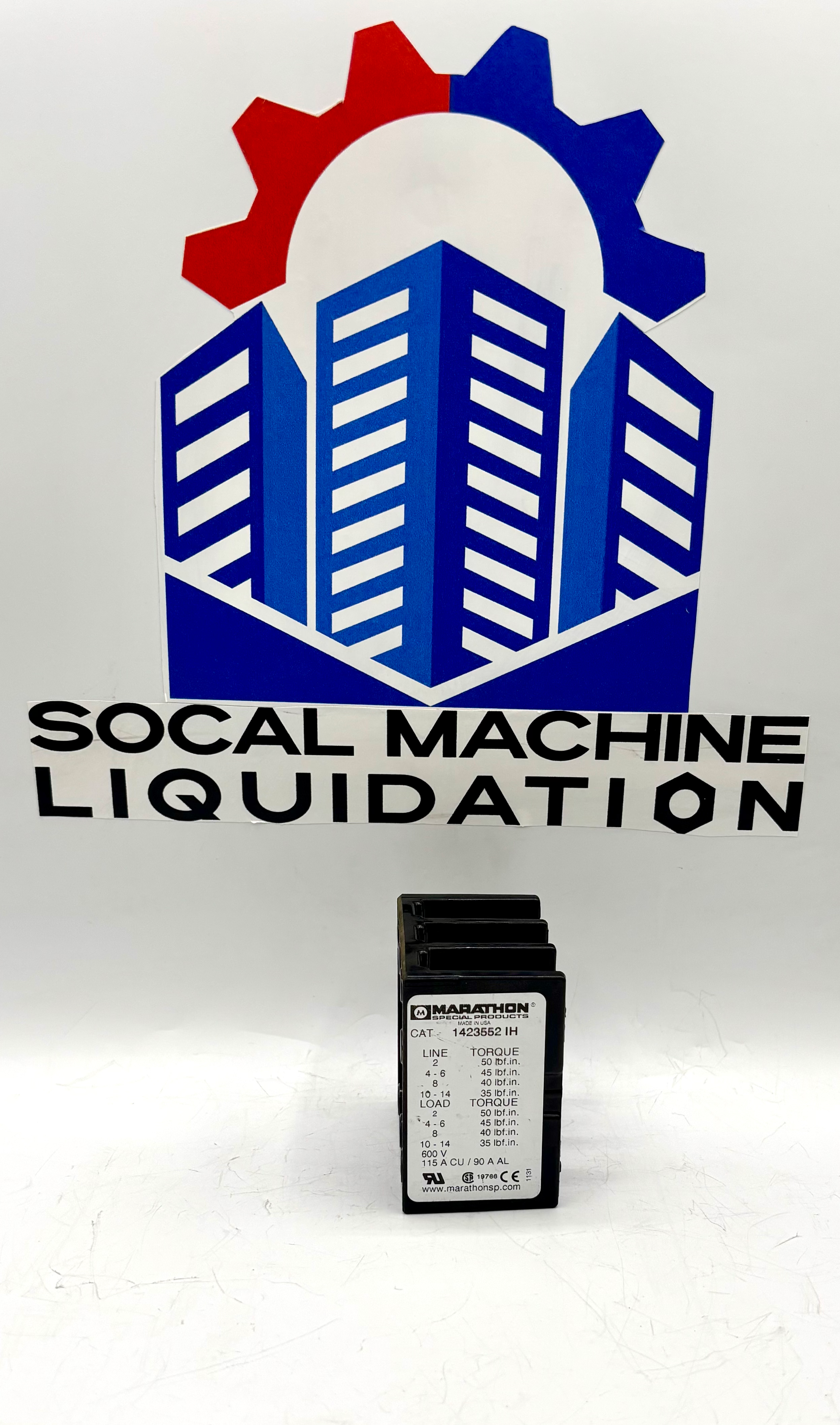 MARATHON / 1423552 / Contact Block – 600V – 115A