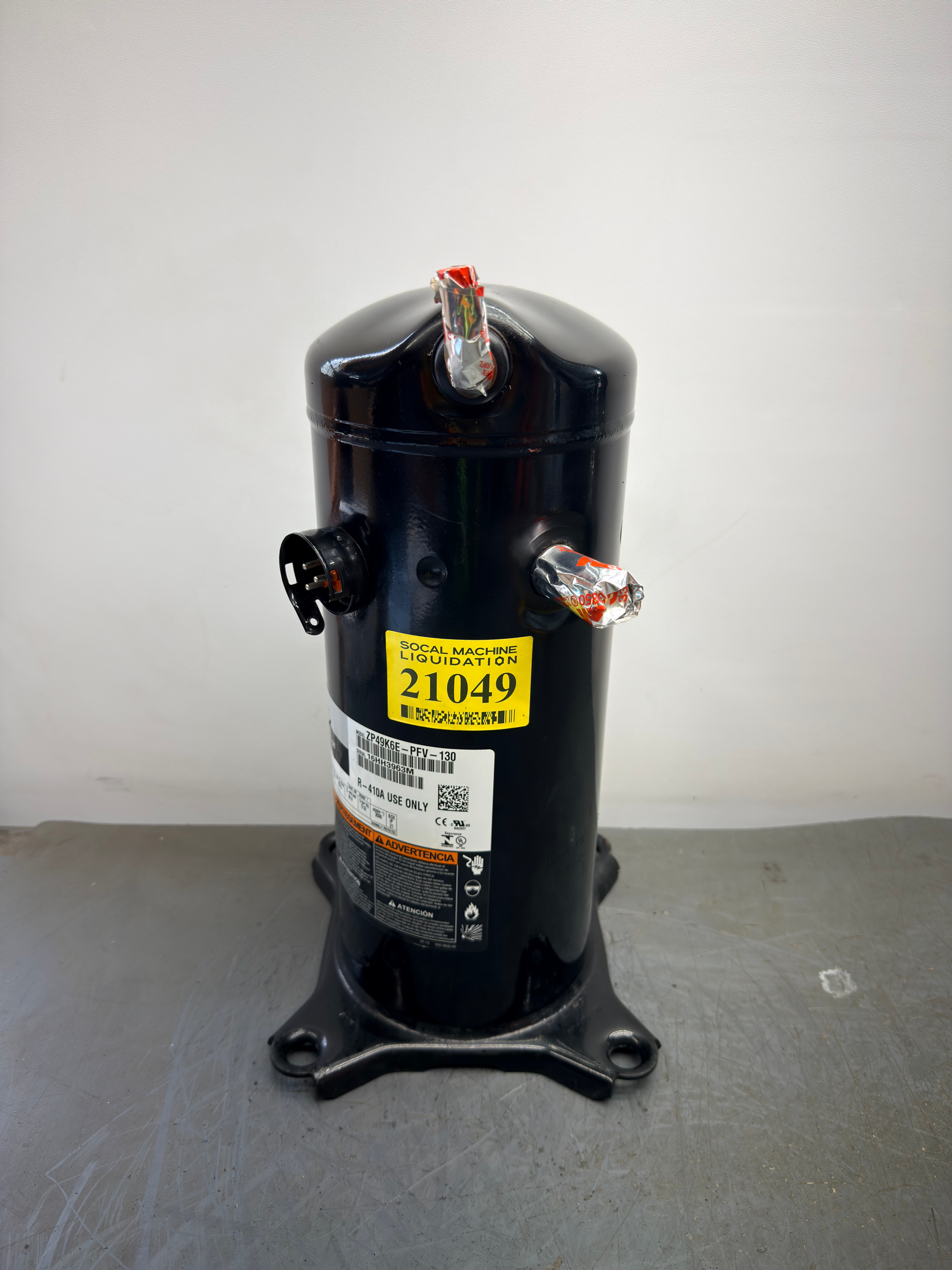 Emerson Copeland / ZP49K6E-PFV-130 / HVAC Compressor / Tested