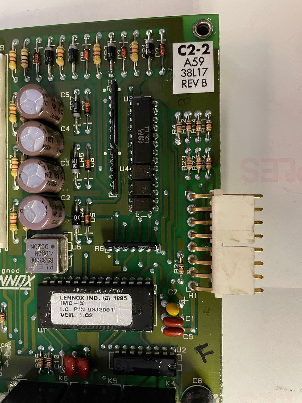 Miniatura: Placa de control Lennox C2-2 A5938L17 Rev.B NSNP