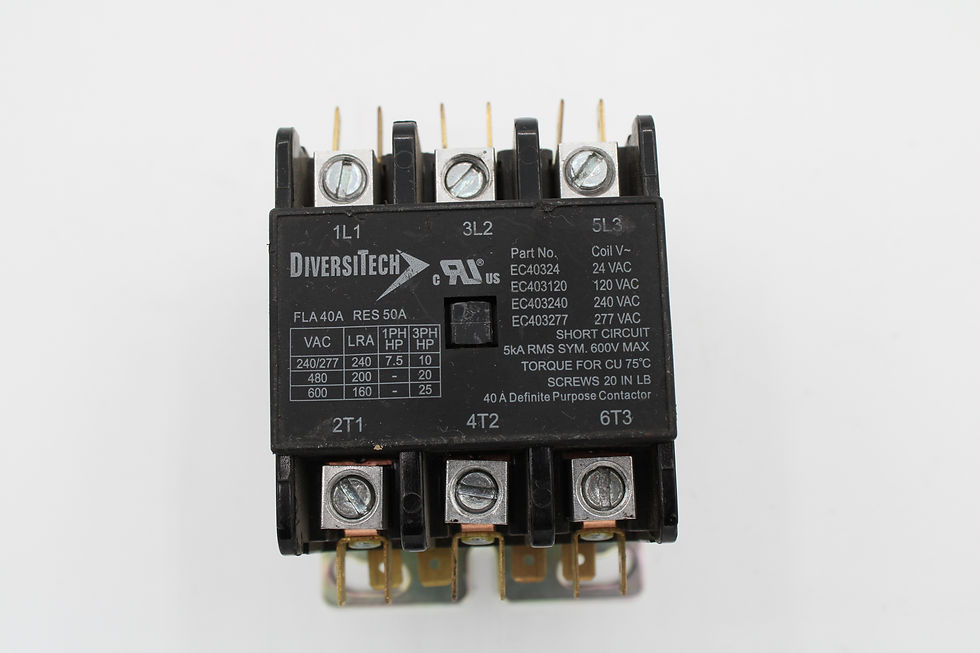 Thumbnail: Diversitech 3 Pole Contactor EC40324/ EC403120