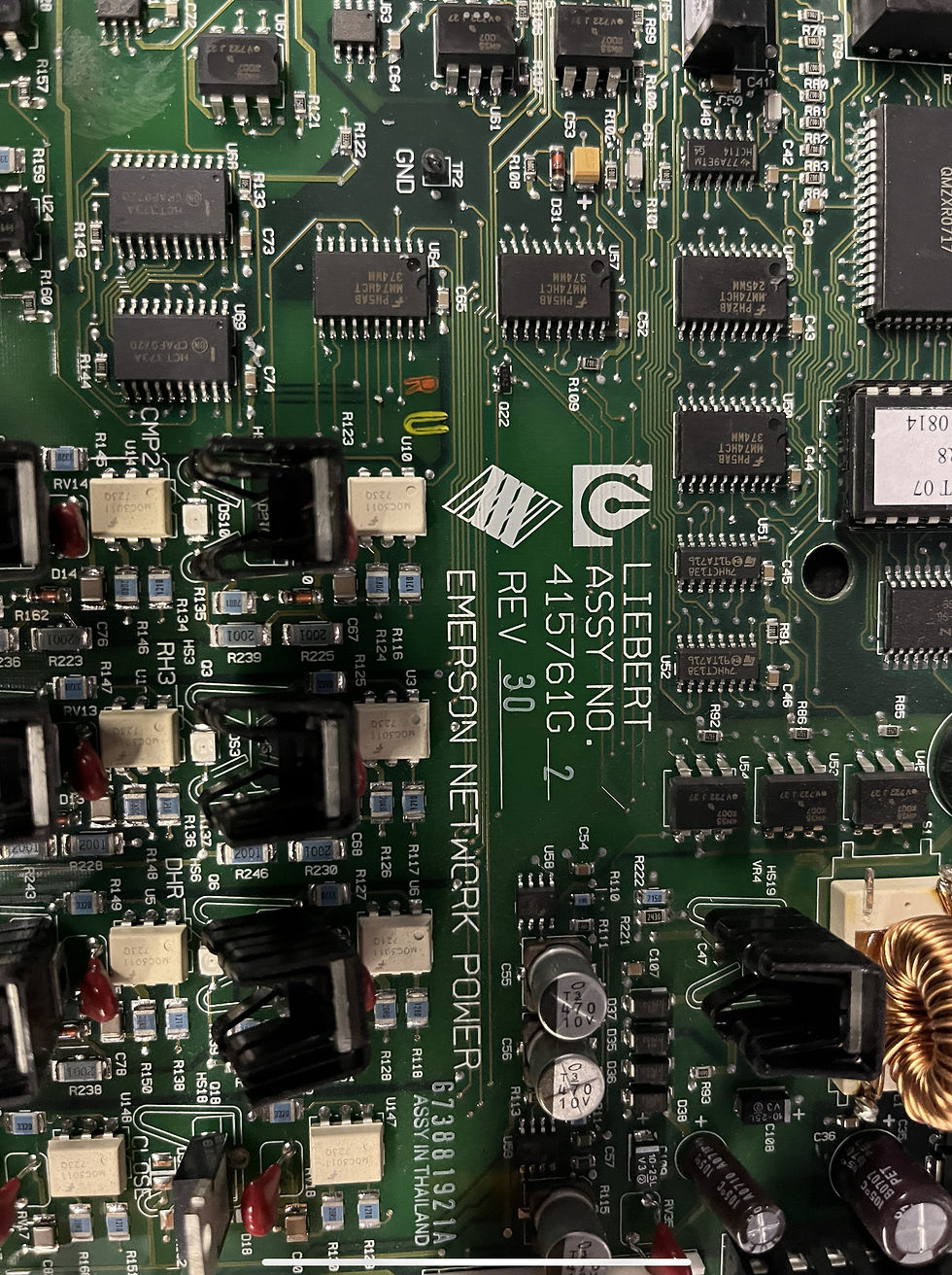 Thumbnail: LIEBERT 415761G2 REV 25 HVAC MICROPROCESSOR  CONTROL BOARD***XLNT***