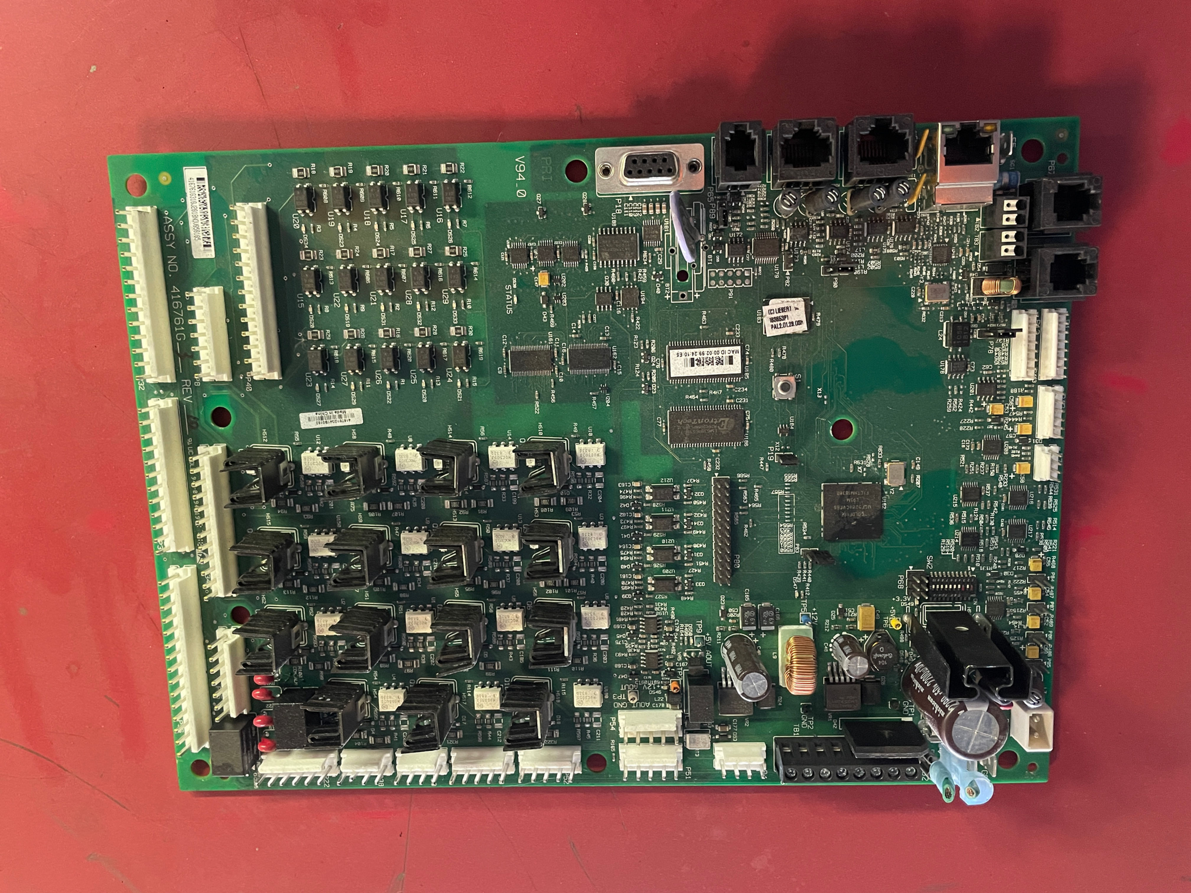 Placa de control de red eléctrica Liebert Emerson 416761G Rev10