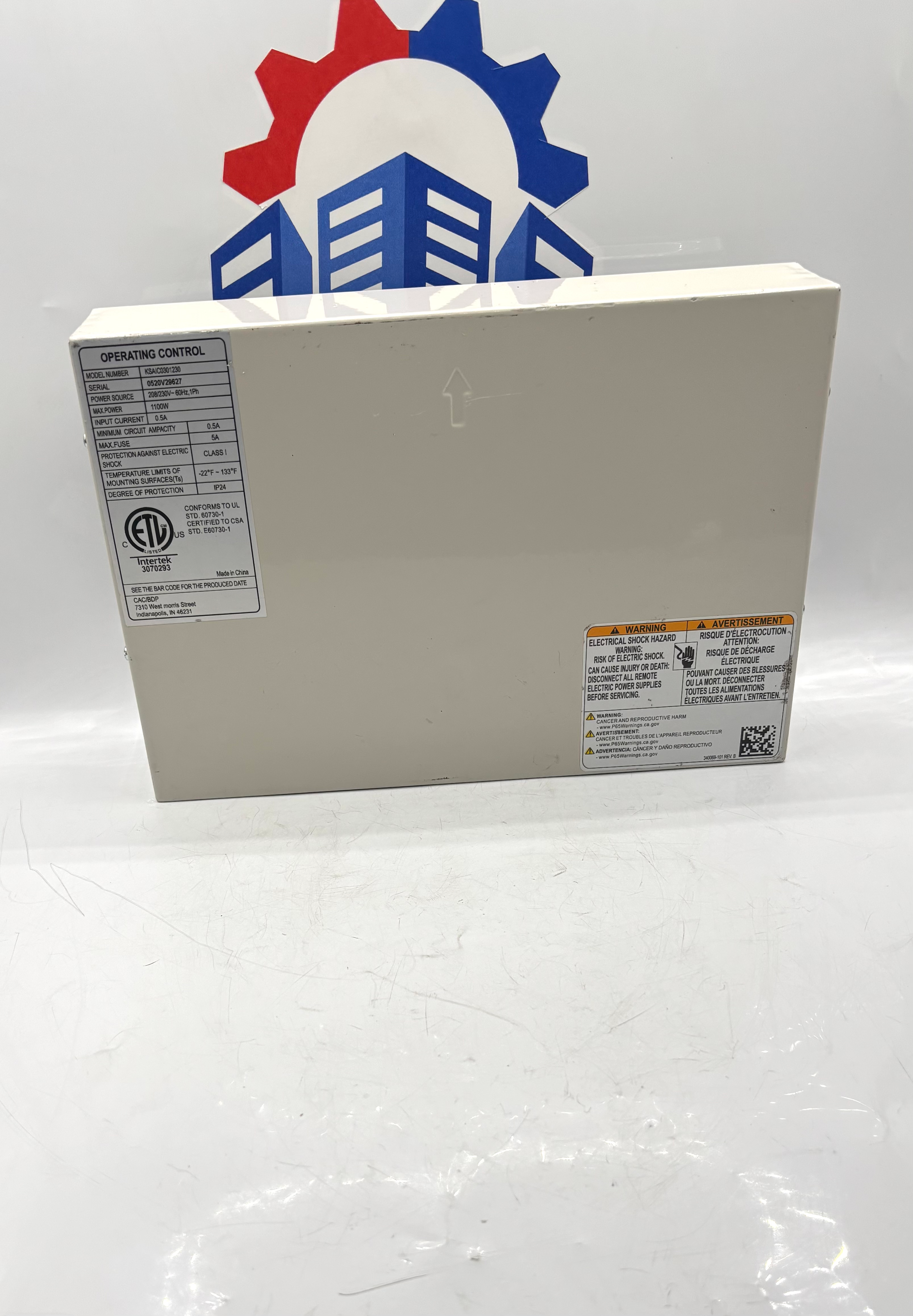 Carrier Control Interface CARRIER / KSAIC0301230 / 24V Interface Control Kit | SOCAL MACHINE ...