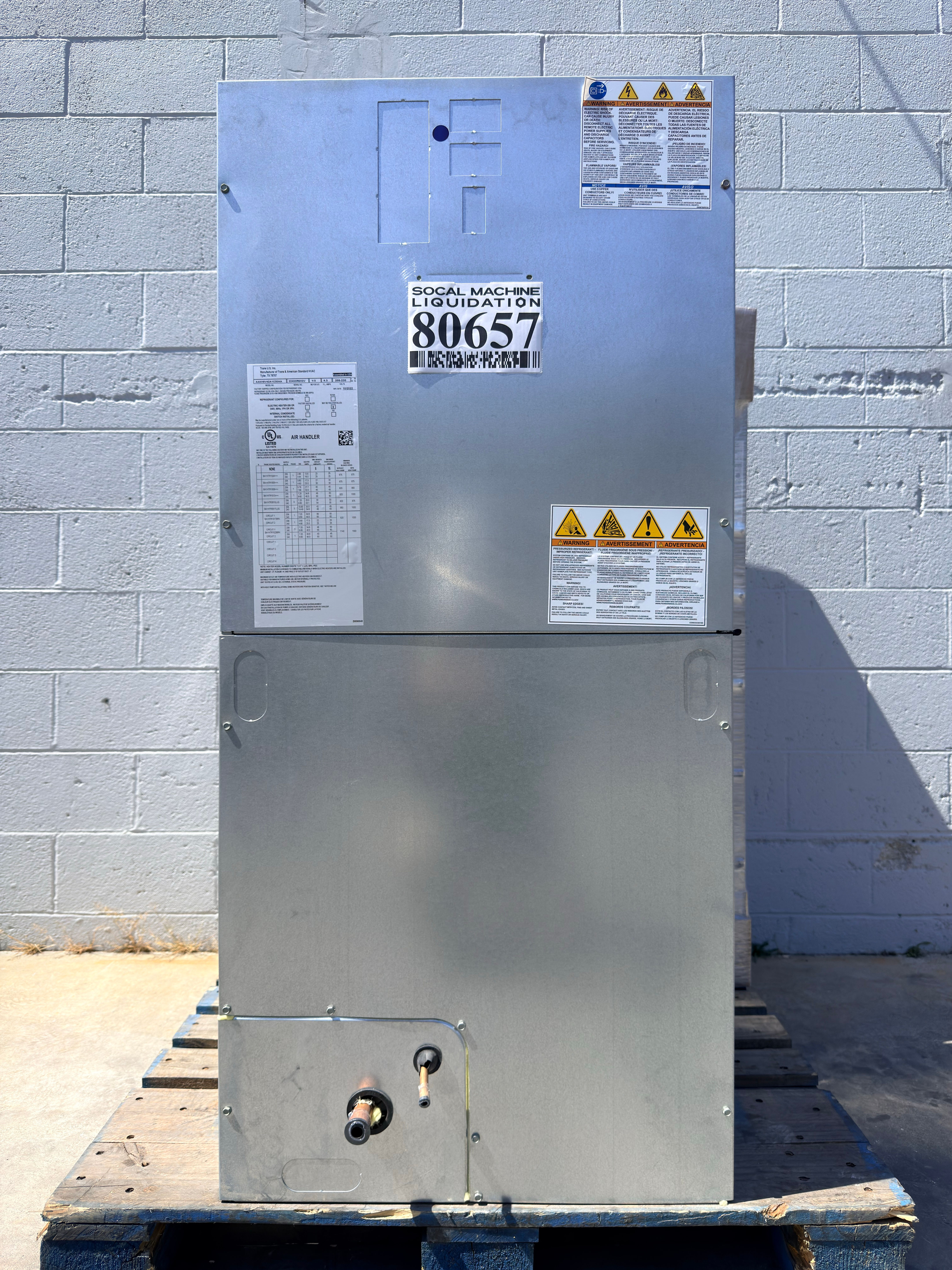 Trane / American Standard / A4AH5V42A1C30AA / Air Handler / New Open Box