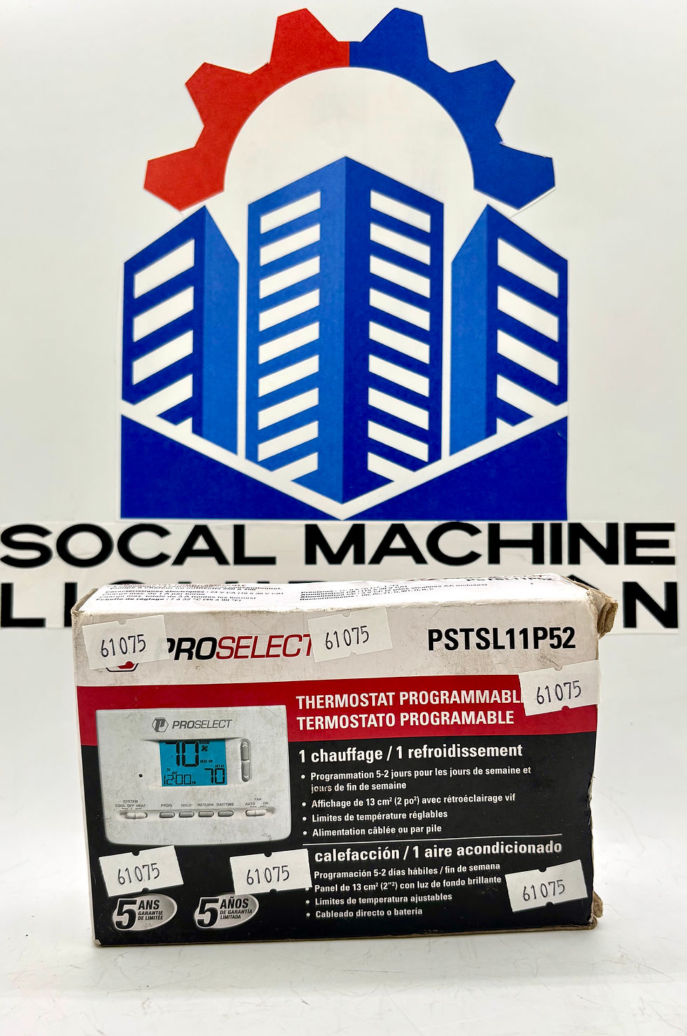 Thumbnail: ProSelect / PSTSL11P52 / Stage Programmable Thermostat