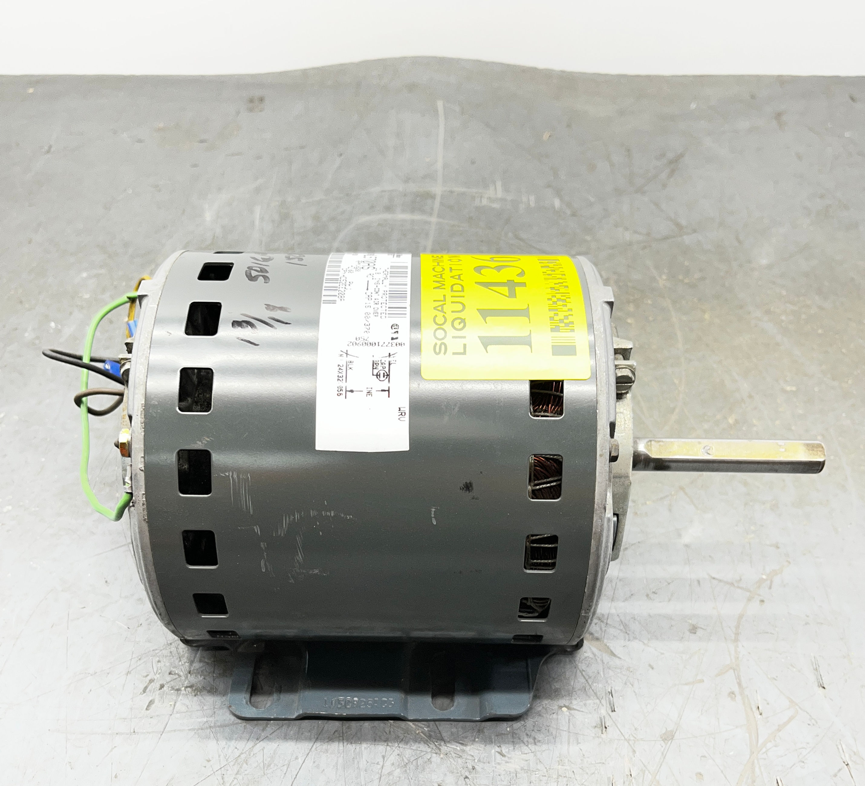 GE Motors / 5KCP39PG-L570AS / 1 HP / 208-230V / Electric Motor | SOCAL ...