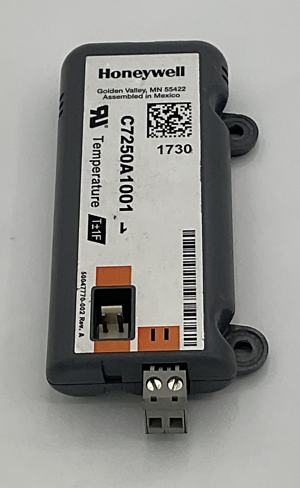 Miniatura: Honeywell / C7250A1001 / 50047770-002 Rev A / Sensor de temperatura electrónico