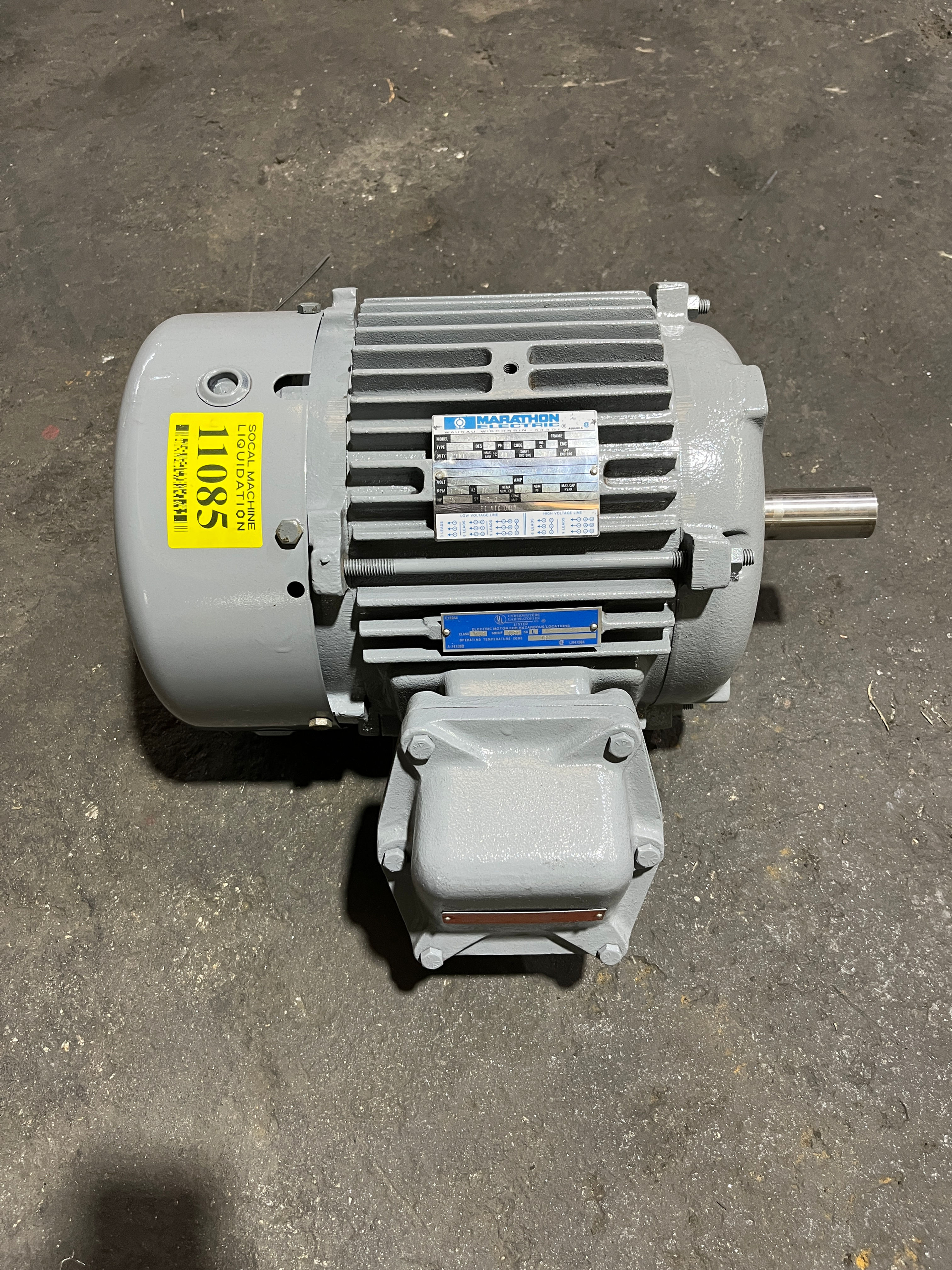 Marathon / 5E 213TTGS7026ER L / (7 1/2) HP / V 230-460 / PH 3 / Electric Motor