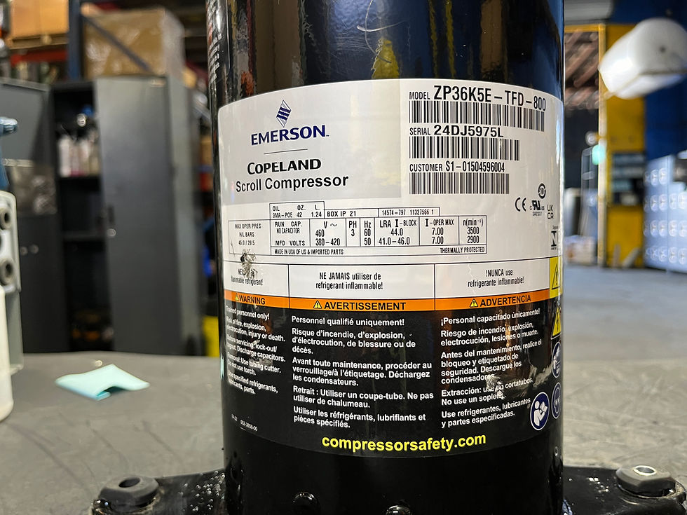 Miniatura: Emerson Copeland / ZP36K5E-TFD-303 / PH 3 / Compresores