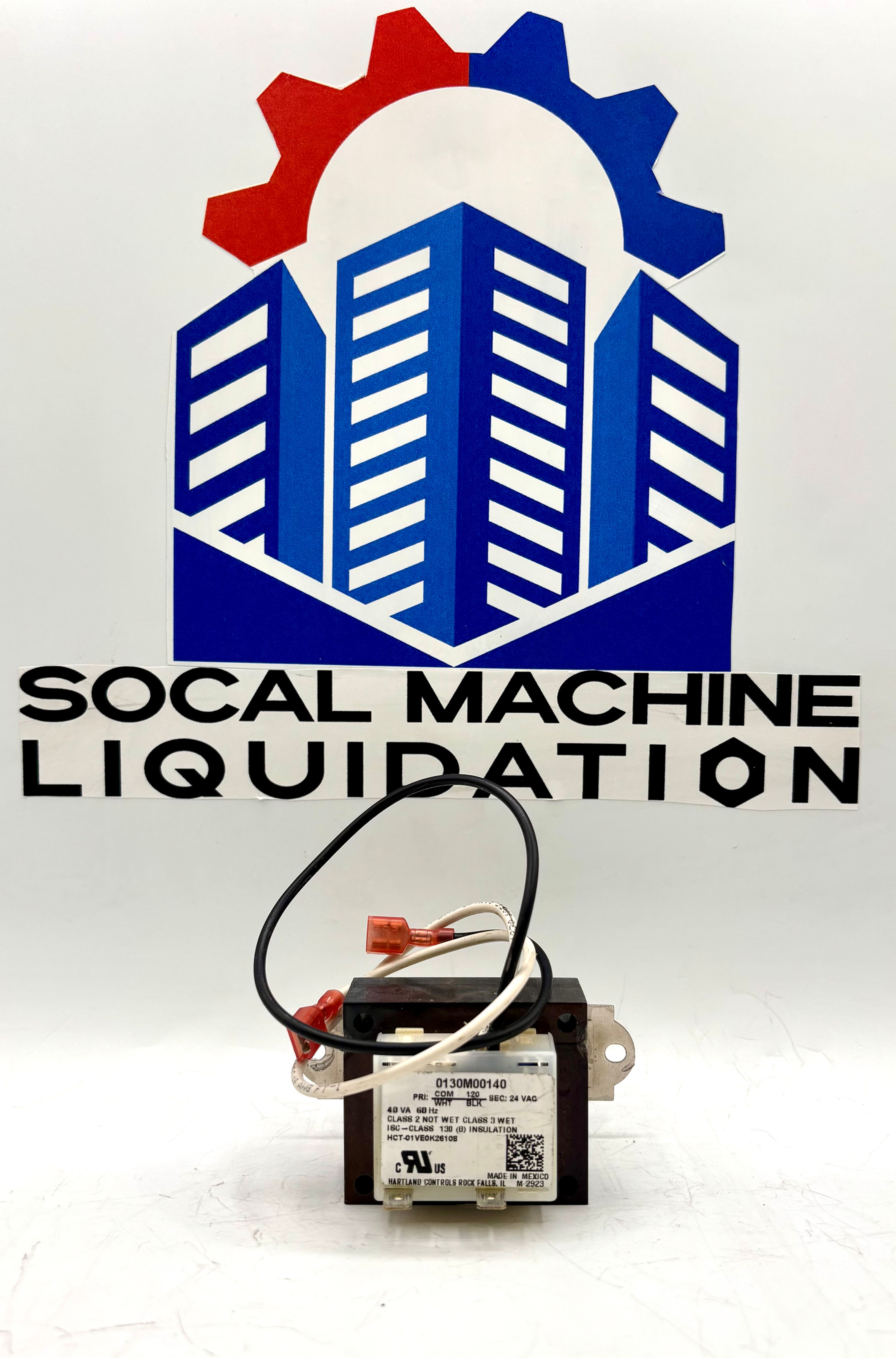 HARTLAND CONTROLS / 013M00140 / Transformer 120V/24V 40VA