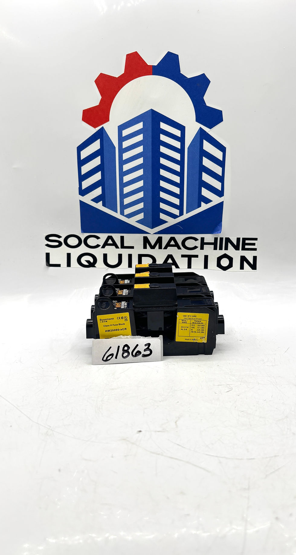 Miniatura: Bussmann / HM25060-XCR / Modular Fuse Block 250V 60A