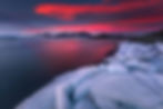 Atardecer en Jokusarlon, Islandia