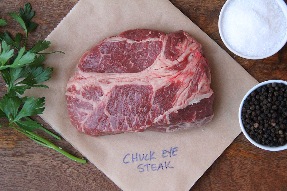Chuck Eye Steak 14oz ave. Clover Farms