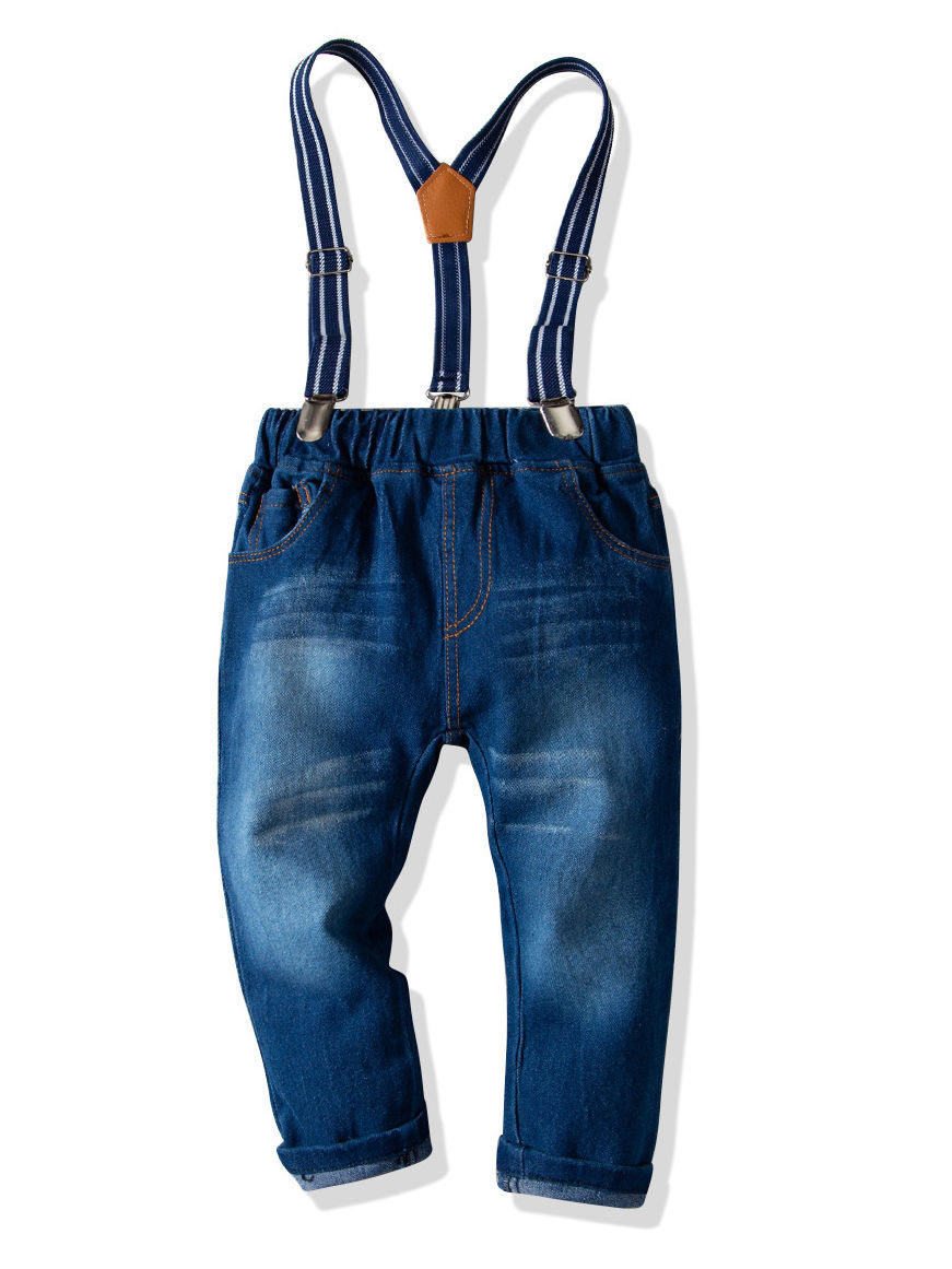 Thumbnail: Boys Suspenders Pants Outfit