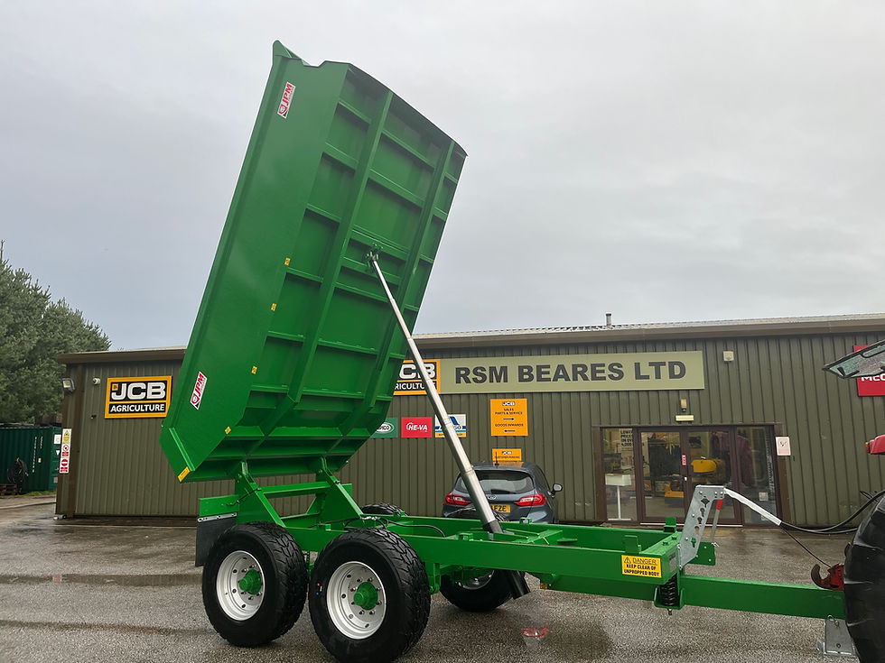 Thumbnail: JPM 14 tonne HI-Tip Dump Trailer 
