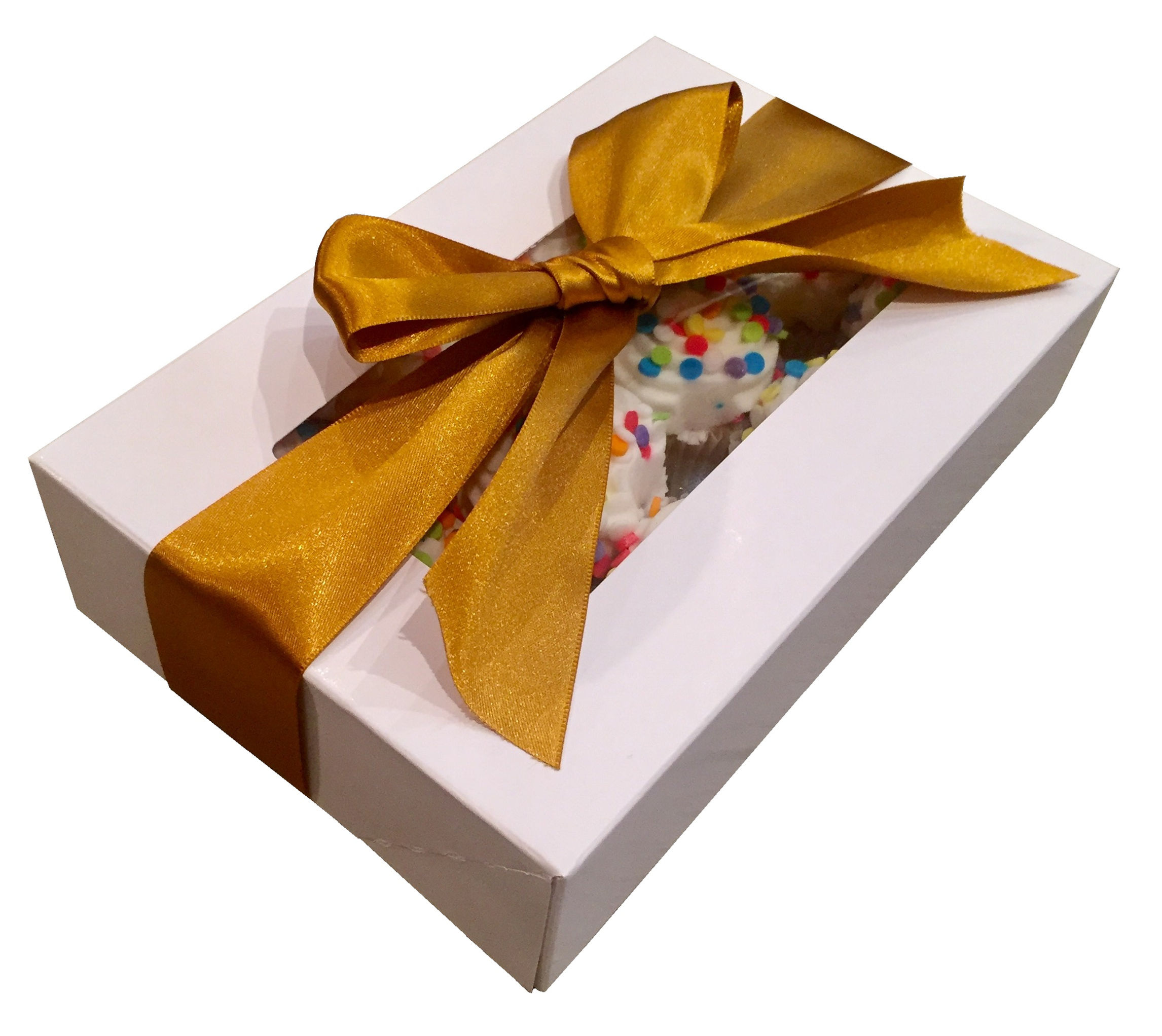 Paq. 50 Cajas para 6 Brownies/Pays/etc.
