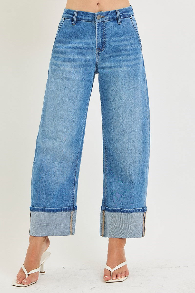 RISEN: Cuffed Trouser Jeans