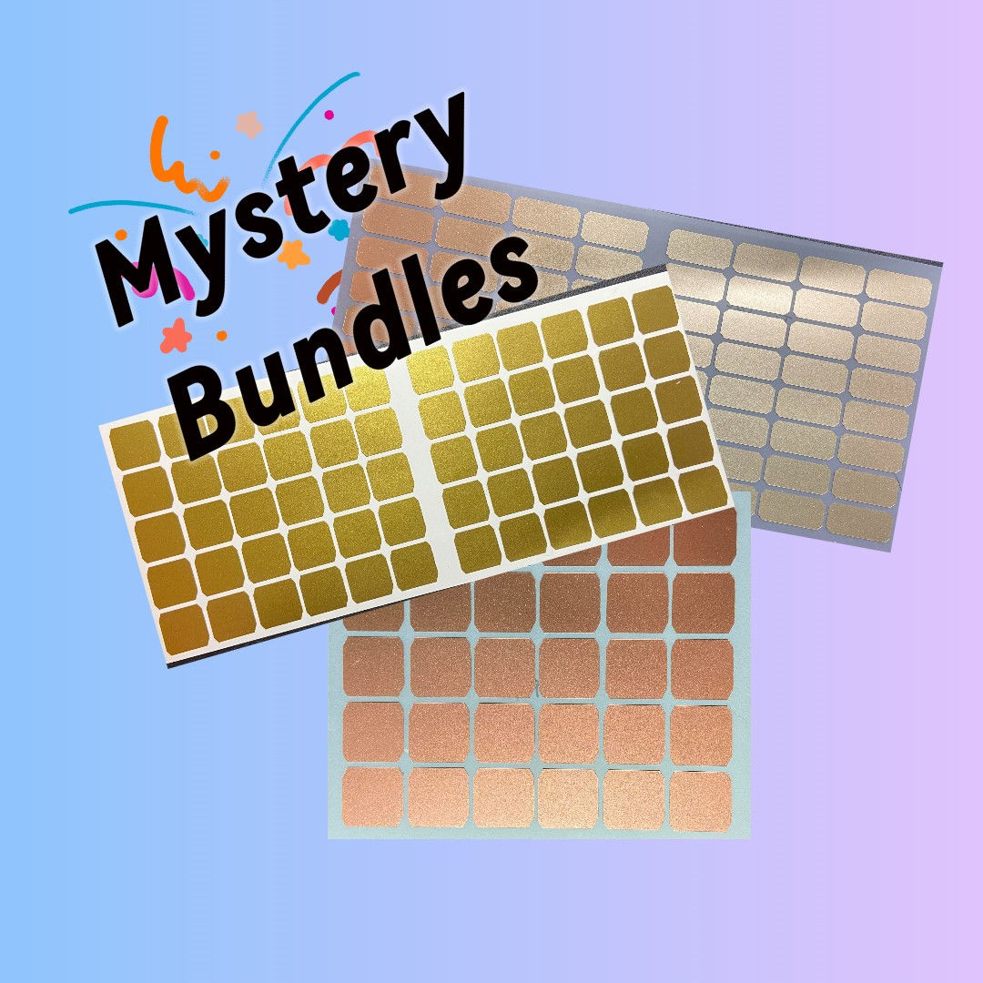 Mystery Vinyl Storage Labels