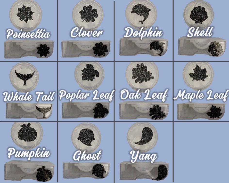 Thumbnail: Holographic Vinyl Shaped Storage Labels