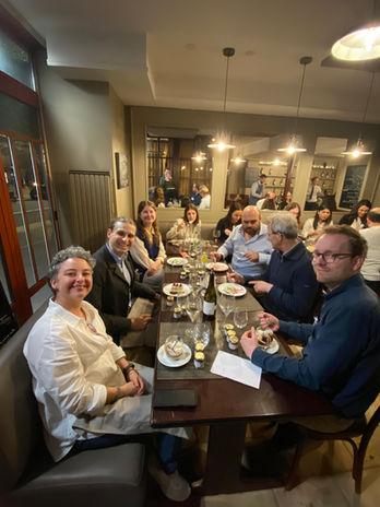 Social evening during the kick-off meeting in Paris
