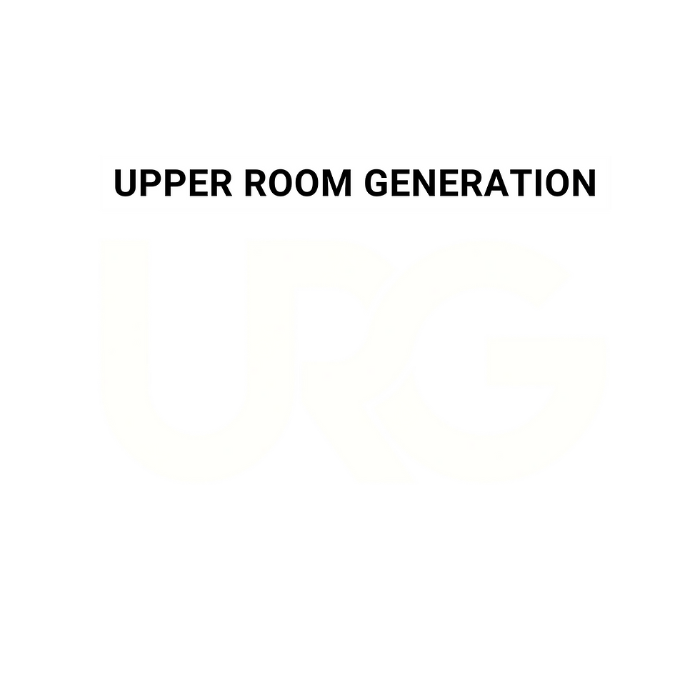 UPPER ROOM GENERATION - White Logo