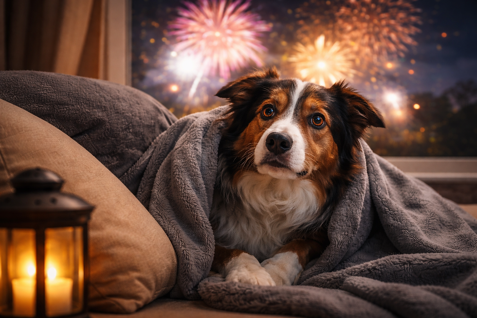Silvester mit Hund