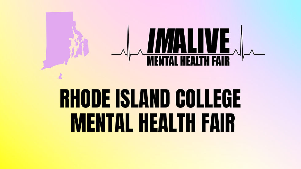 IMALIVE Mental Health Fair in Rhode Island
