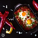 Shakshuka s focacciou