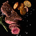 Steak z květové špičky charolaiského plemene