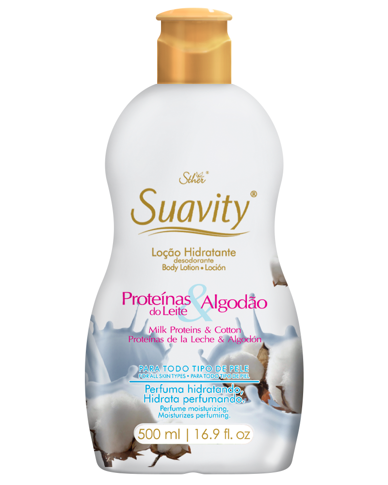 Loção Hidratante Suavity Proteínas Do Leite E Algodão 500ml