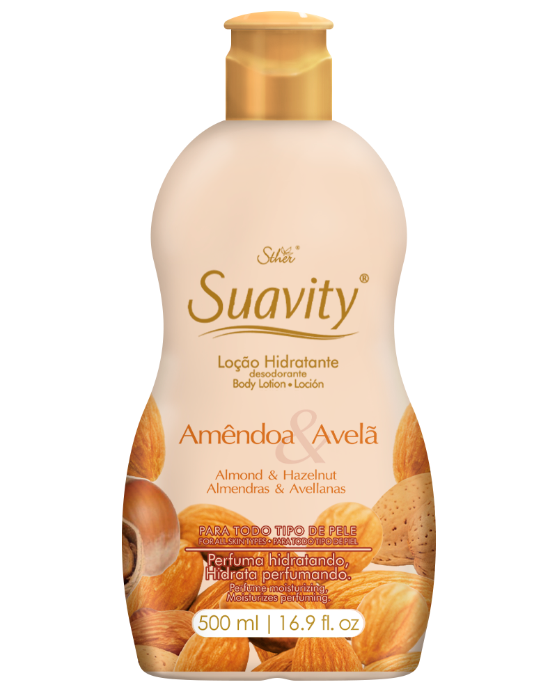 Loção Hidratante Suavity Amêndoas E Avelã 500ml