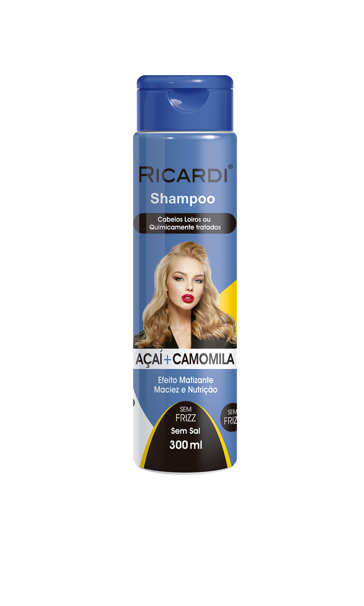 Shampoo AÇAÍ + CAMOMILA Adeus Amarelado 300ml