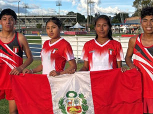 En lo más alto: atletas arequipeños se bañan en oro en el Panamericano U20 de Atletismo en Colombia