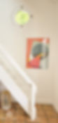 Détails intérieurs avec escalier menant á la mezzanine
