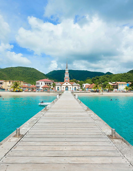 Anse d'Arlet eaux turquoises