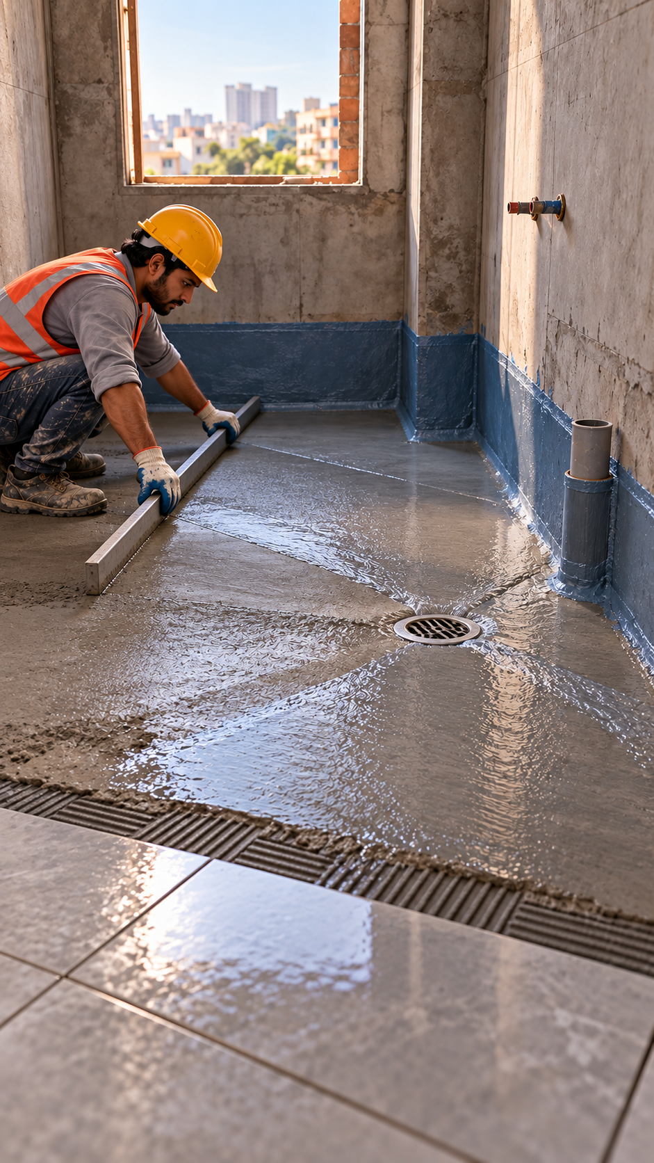 The Right Way to Construct a Bathroom in Indore — Waterproofing, Slope, and Fixtures