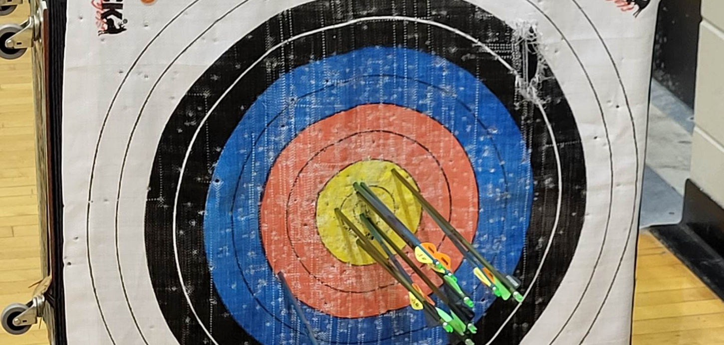 CPU Stormin' Archers bullseye target