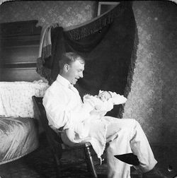 44a, man with baby