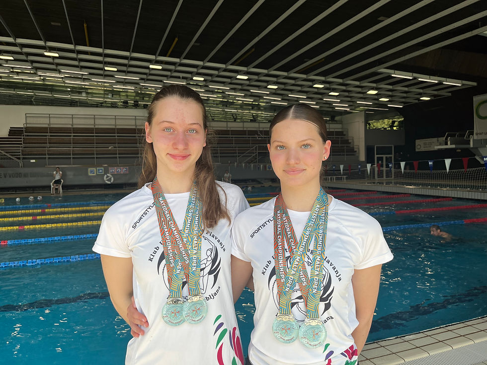 Mladinski duet Lili Klopčič in Taja Starman uvrščen na mladinsko evropsko prvenstvo