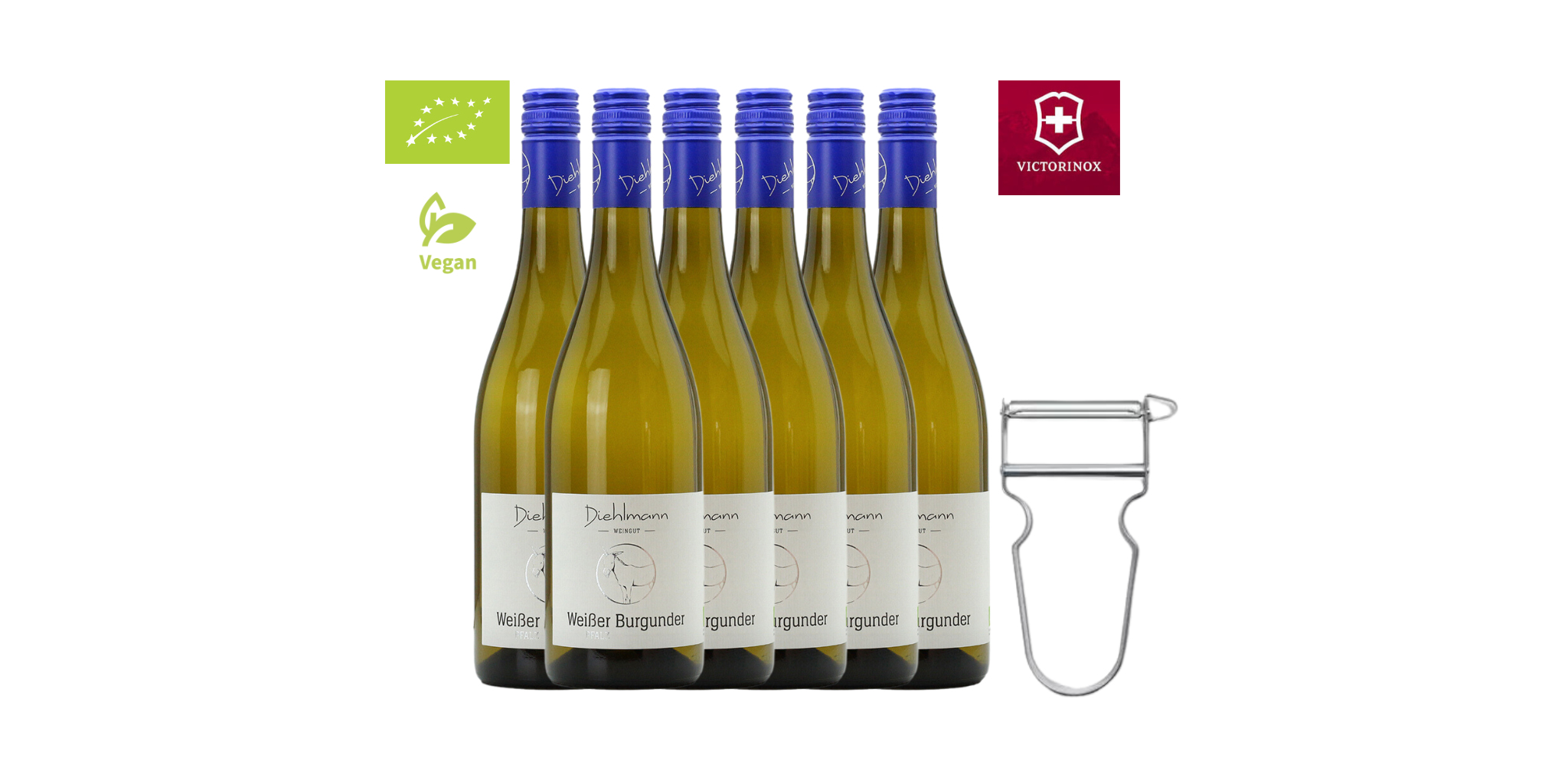 Spargel-Paket BIO vegan inkl. Victorinox Kult-Spargelschäler
