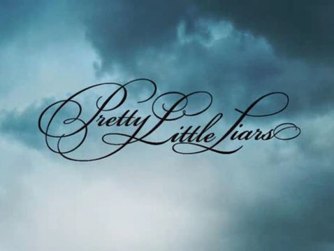 Pretty Little Liars title against a dark, cloudy sky.