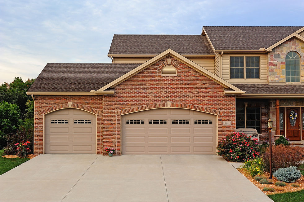 Raised Long Panel Garage Doors