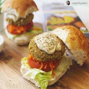 Vegan Falafel Burger Recipe