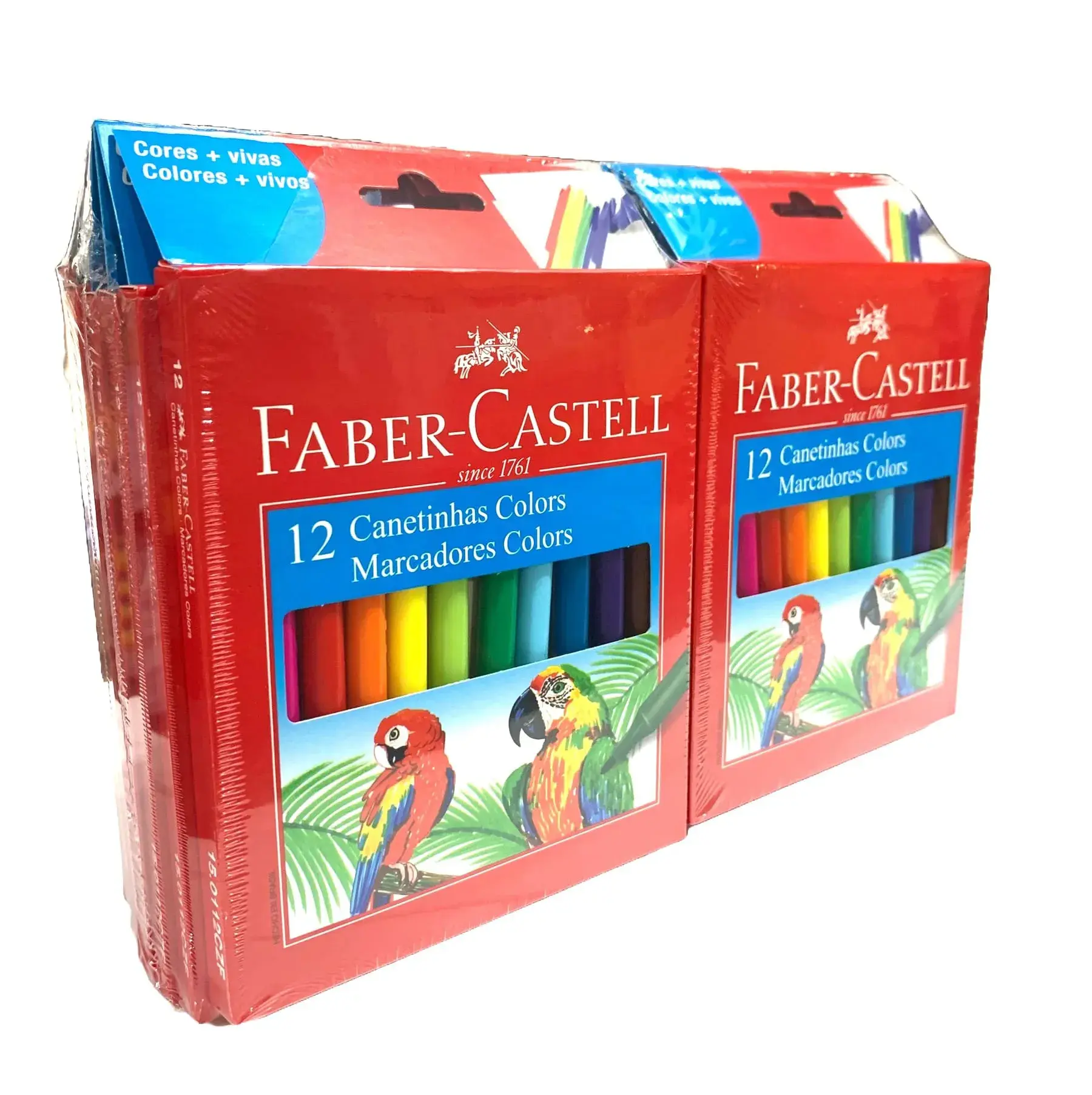 CANETA HIDROCOR FABER PREST.12 CORES RF 15.0112CZF PCT C/12