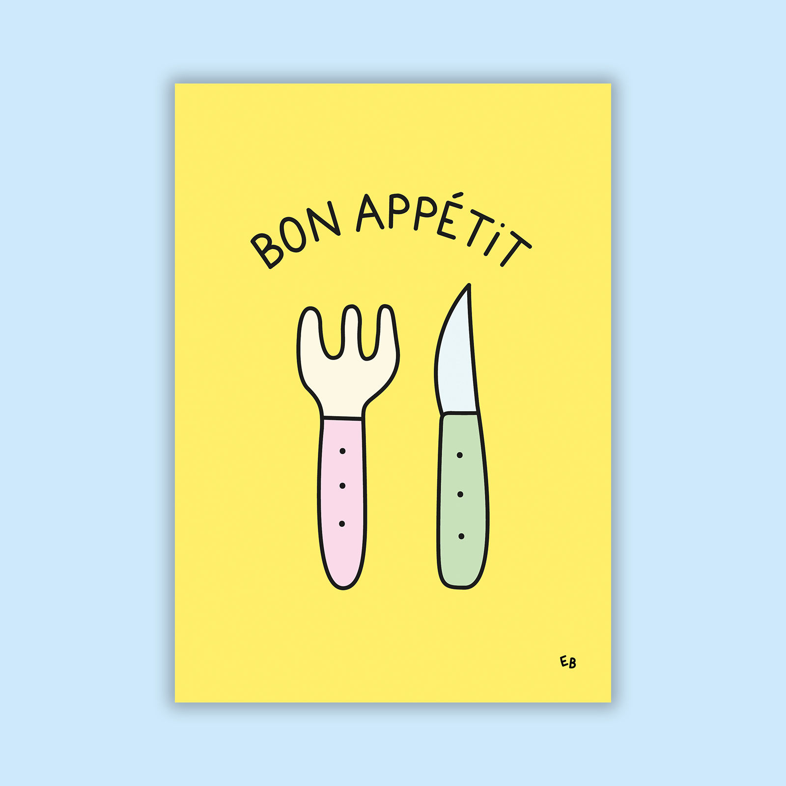 Print A5 bon appétit