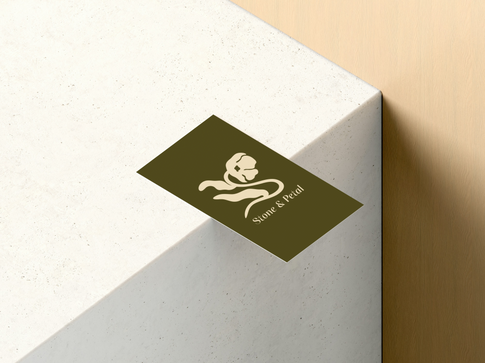 Stone and Petal Business Card 01
