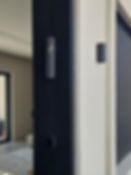 Mezuzah case, ceramic mezuzah cover, mezuzah with scroll, modern judaica from israel, mezuzot, mezzouzah, mezuza, בית מזוזה