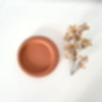 Ceramic ring dish, contemporary ring holder, handmade, terracotta, ืฆืืืช ืงืจืืืงื, ืงืจืืืงื ืืขืืืืช ืื, ืขืืฆืื ืขืืฉืืื, ืืจืงืืื