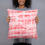 Thumbnail: Rose Pink Shibori Tie Dye Basic Pillow