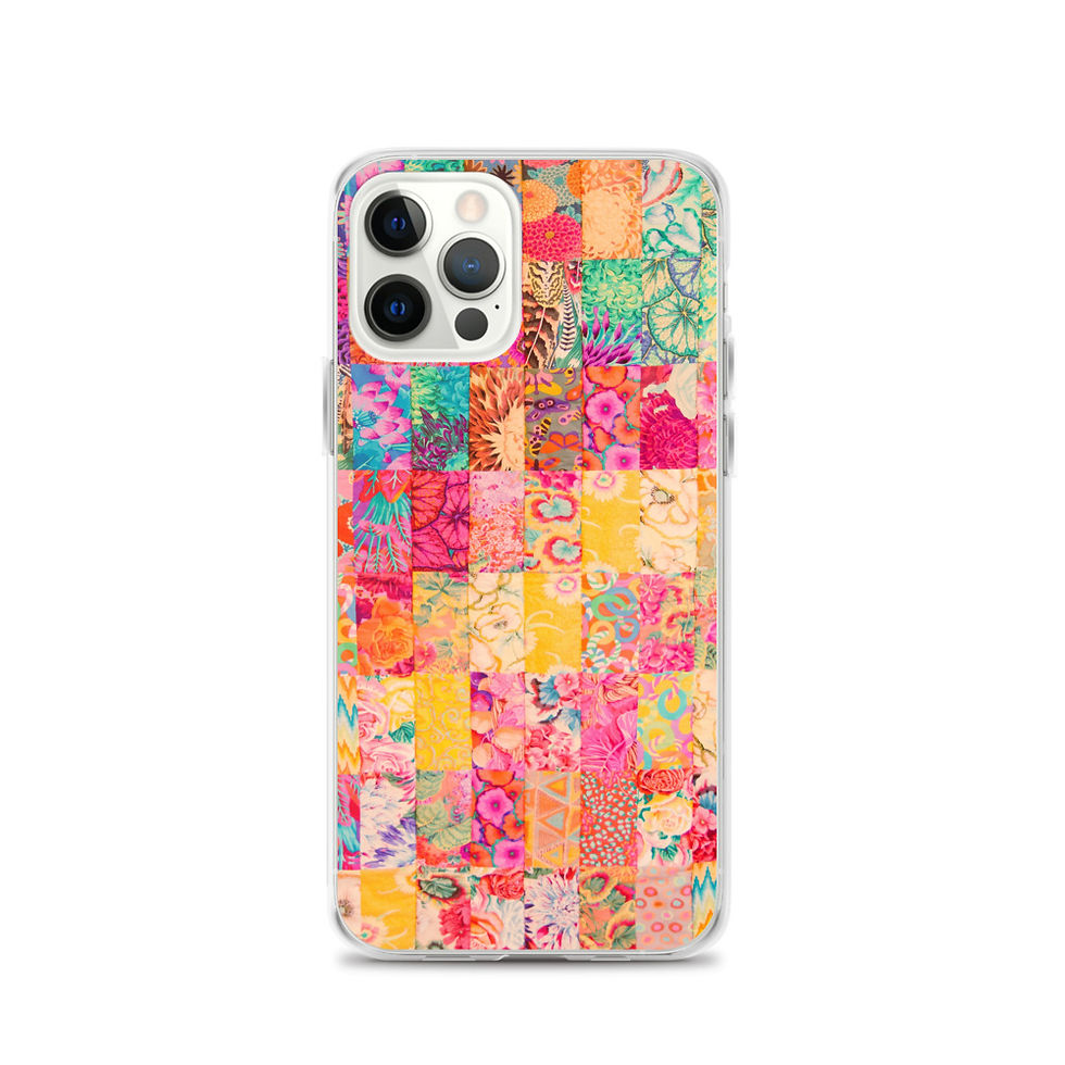 Thumbnail: Bright Quilt Pattern iPhone Case